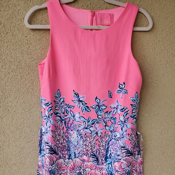 Lilly Pulitzer Pink Donna Romper Size 2 - Picture 1 of 5